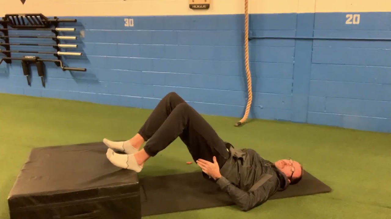 Feet Elevated Glute Bridge YouTube