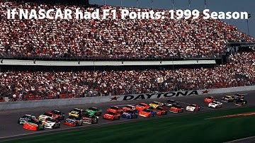 If NASCAR had F1 Points: 1999 Season