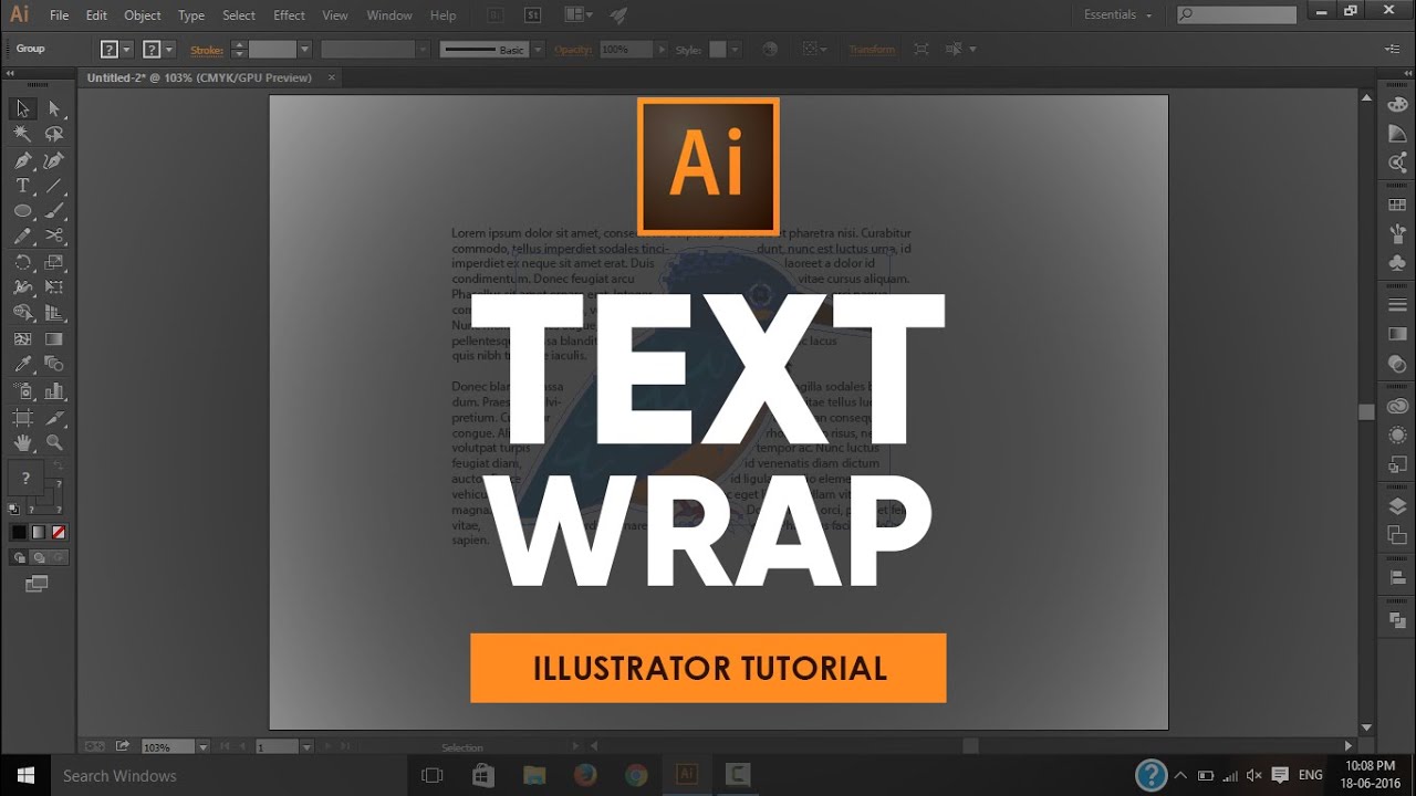 wrap text around text box, word for mac 2016