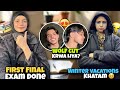 Mera Phela Final Exam 📚😭 || Winter Vacations Khatam 🥲 || Bhai Ne Wolf Cut Karwa Liya?💇♂️
