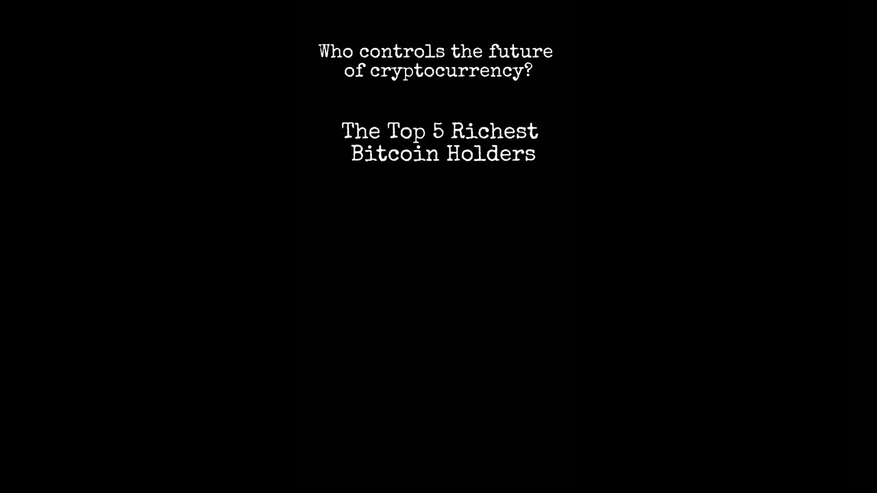Top 5 Bitcoin Whales Exposed: Who REALLY Controls Your Crypto Future? 🐋💎😱