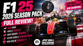 F1 25 | 2026 Season Pack Review | New Cars, Audi, Cadillac, Madring & Massive Rule Changes!