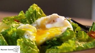 Салат с беконом и яйцом Салат с беконом и яйцом