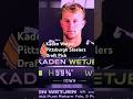Kaden Wetjen Pittsburg Steelers NFL Draft Pick