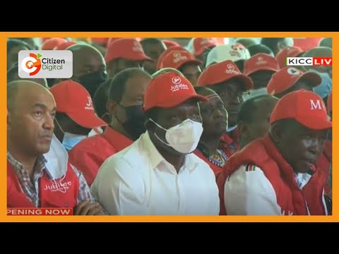 “Chunga mtu yangu jameni bwana,” President Kenyatta to ODM on Tuju ambitions in Nyanza