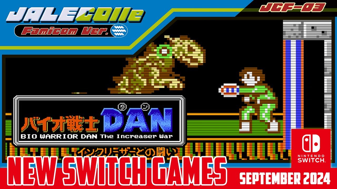 JALECOlle Famicom Ver. Bio Warrior DAN The Increaser War | New Switch Games
