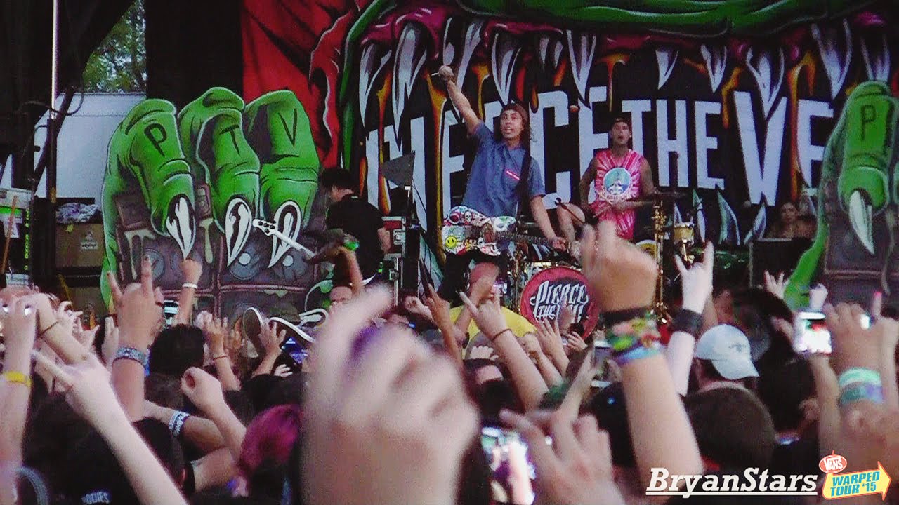 pierce the veil warped tour