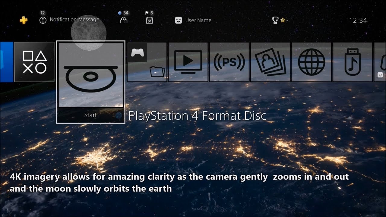 Cities from Space - PlayStation 4 Dynamic Theme
