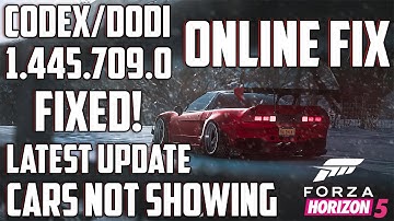 FIXED | Forza Horizon 5 (Codex/Dodi) Online Multiplayer and Latest Update (1.445.709.0)