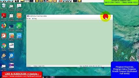 Software koperasi Program toko Aplikasi kredit lengkap
