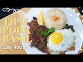 Easy recipe idea  thai pork basil pad kra pao  chef nico garcia recipe