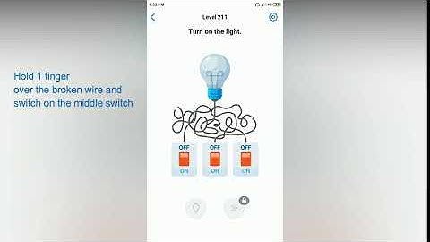 Easy Game - Turn on the light - Level 211 solution