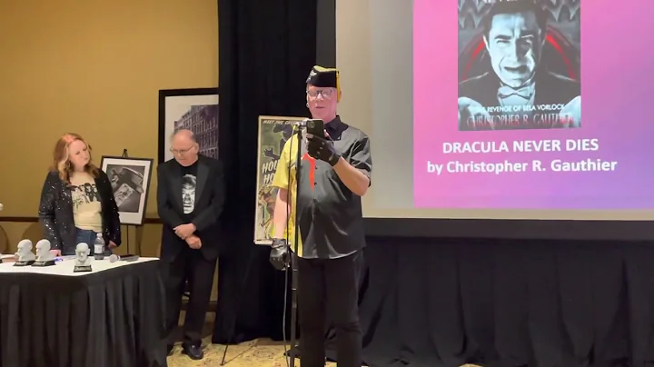 Christopher Gauthier acceptance for Dracula Never ...
