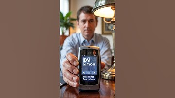 "The IBM Simon: The Revolutionary First Smartphone of 1992! 📱✨" #shorts