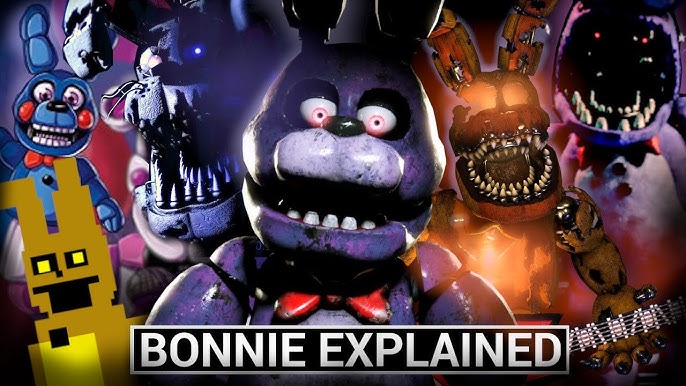 Evolution of Bonnie in FNAF (2014-2023) 