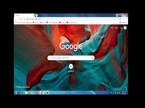 آموزش تغییر تصویر پس زمینه گوگل کروم | How to change Google Chrome Background