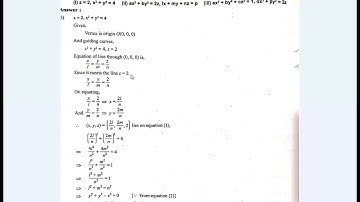 Mpcs VIth sem maths(Solid Geometry)
