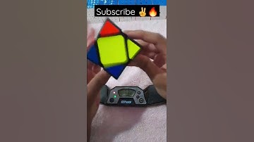 Skewb Solved in 6.492s #shorts #skewb #rubiks #cube #cubing