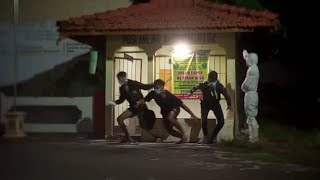 Indonesia's 'Pocong' ghost volunteers scare people into staying home in Java