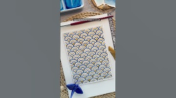 New Skillshare Class is Live! Paint 7 relaxing watercolor patterns. Link in Description Below.