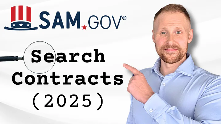 How to Properly Search SAM.gov (Tutorial) for Government Contracts
