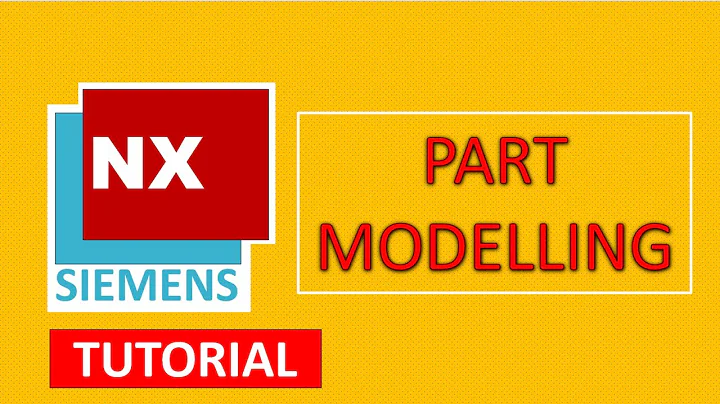 Complete Part modelling tutorial in Siemens NX 2406 latest version | Free easy to learn tutorial