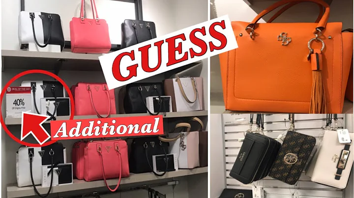 Macy's GUESS HANDBAGS,WALLET DISPLAY 2019| SHOP WI...