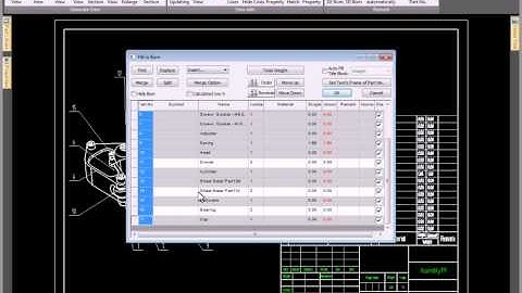 Setting the BOM Item Bubble Style in IRONCAD