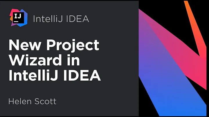 Creating a new project in IntelliJ IDEA