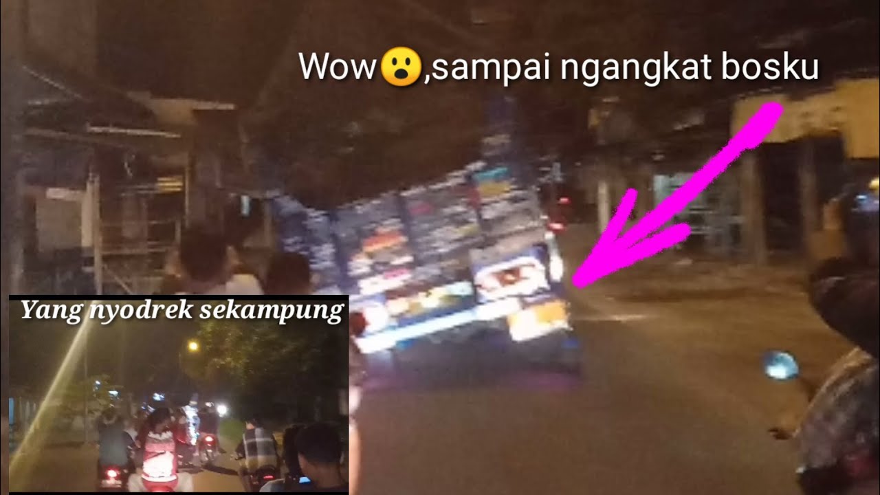  Truk Wahyu Abadi  ft Rendy Andika menggila di jalur Jember 