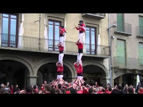 Castellers de Barcelona: 2 pd5 Vic 24/03/2013