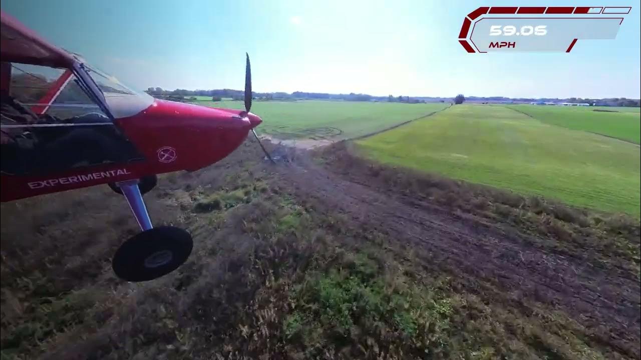Kitfox landing at Winfield airport. YouTube