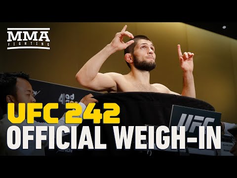 UFC 242 Official