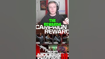 ALL MW3 Campaign Rewards! #shorts