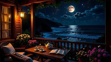 (No Ads) Fall Asleep Instantly • Insomnia Relief Therapy • Soothing Sleep Music With Night Sea