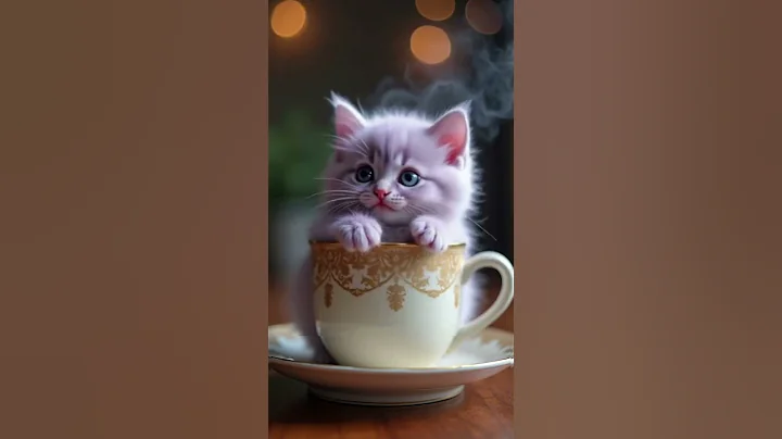 Video 8125841: cute tiny kitten, kitten chocolate, cute kitten eyes, cutest kitten, adorable kitten, best kitten, funny cat