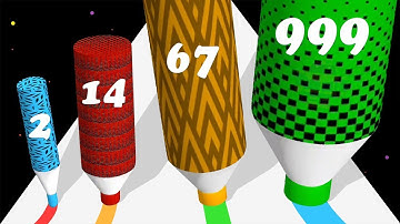 Crayon Rush 3D - Color Math Games (Huge Updated)