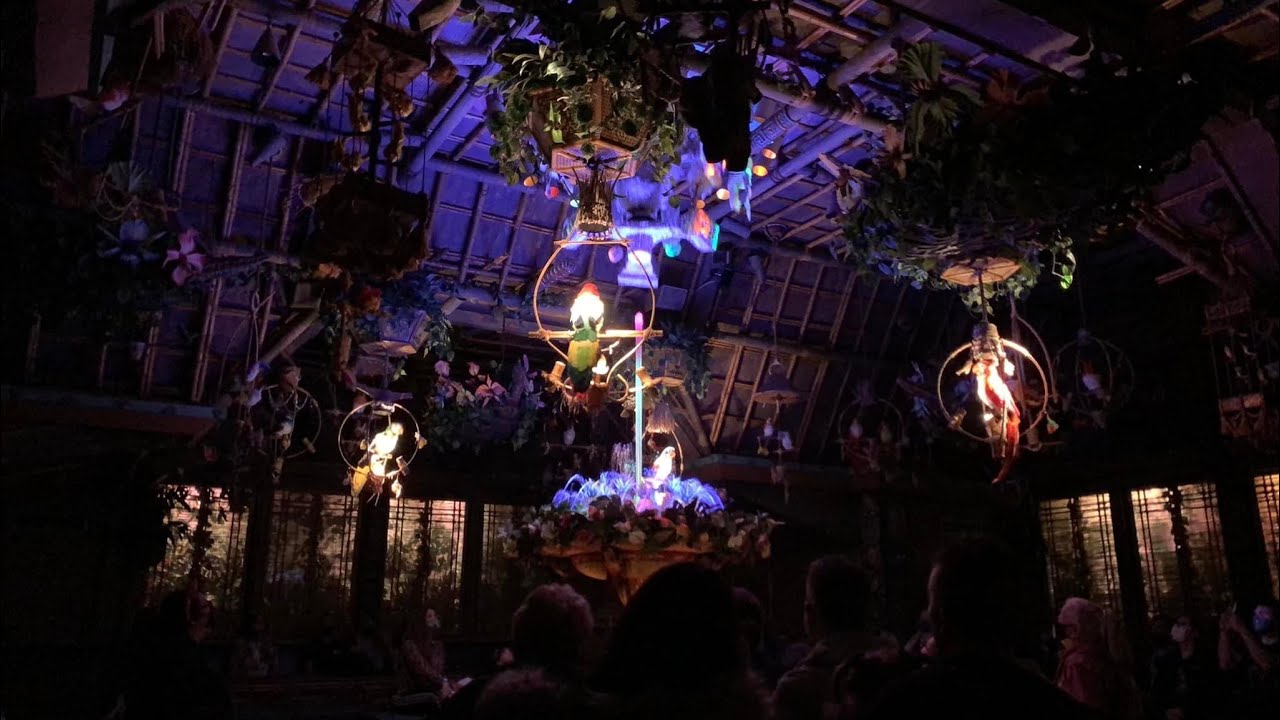Walt Disney’s Enchanted Tiki Room Full Show at Disneyland Park December ...