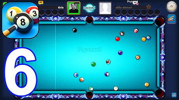 8 Ball Pool - Gameplay Walkthrough Part 6 - 9 Ball Miami Beach,Moonlight (iOS, Android Gameplay)