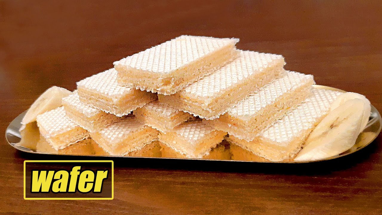 How To Make Wafer At Home Making Homemade
