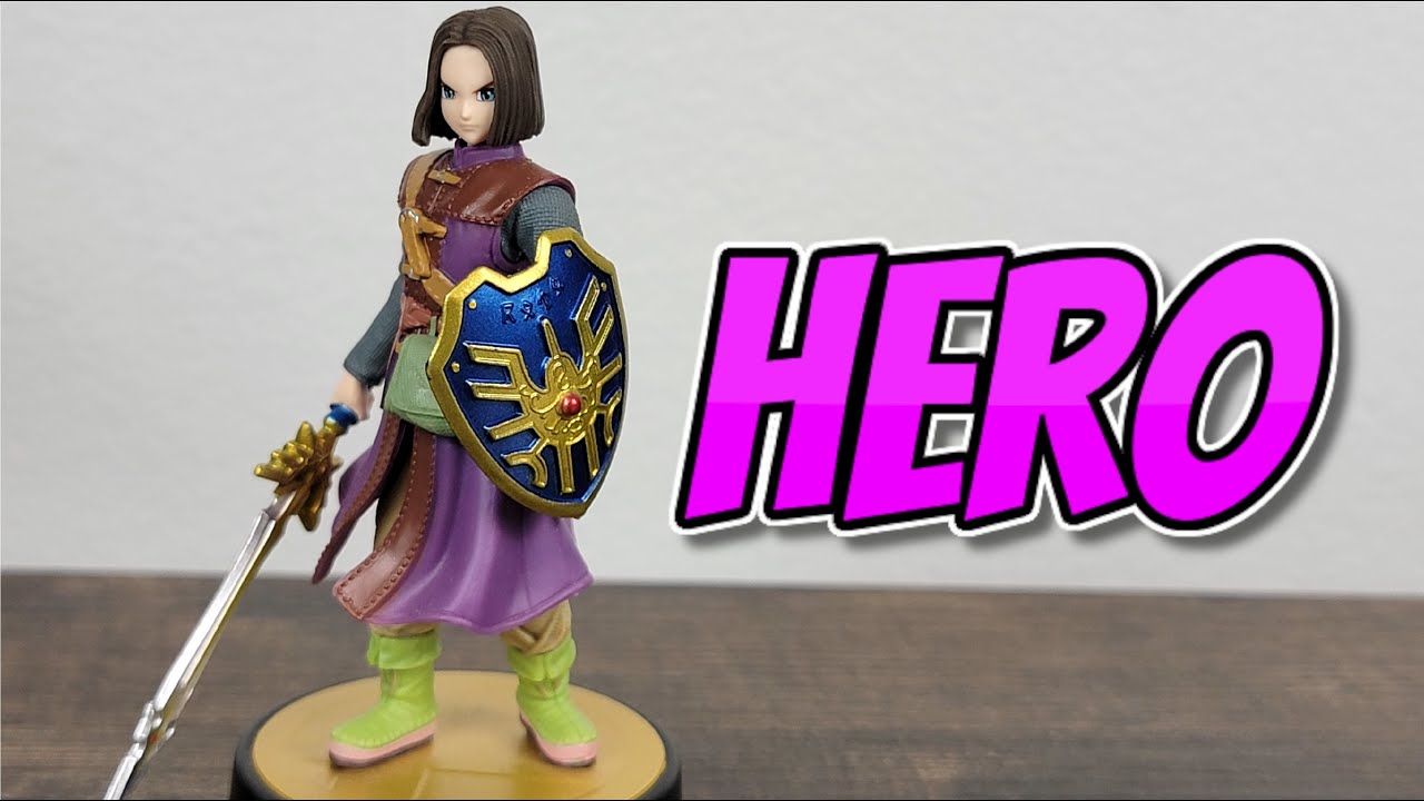 Hero Amiibo Review | Super Smash Bros Ultimate Collectable Figure! 