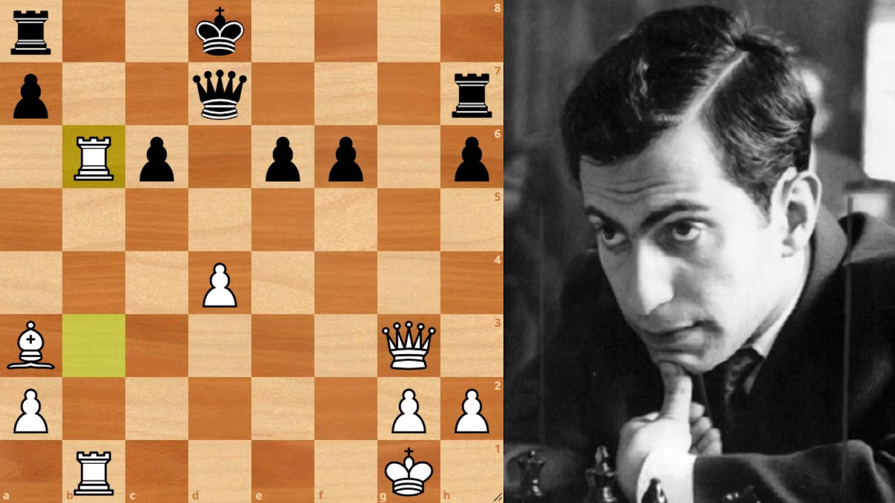 Михаил Таль разбивает защиту соперника! Шахматы - YouTube