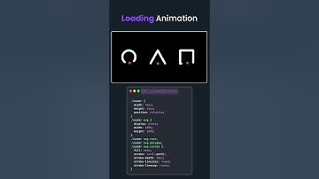 Create loading animation using CSS#trending #coding #webdev #shorts #shortsfeed #loading #animation