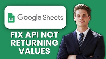 How to Fix Google Sheets API Not Returning Values ⚡ Restore Missing Data & Refresh Sheet