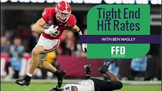 Why Brock Bowers will be a Superstar: TE Hit Rates