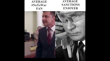 AVERAGE #NoToWar Fan vs AVERAGE SANKTSII ENJOYER