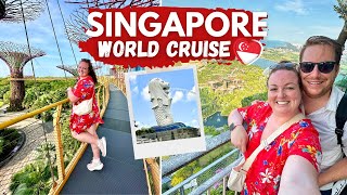 SINGAPORE VLOG! 🇸🇬 DAY 1 • Gardens By The Bay 🪷 Marina Bay Sands, Chinatown & Raffles Hotel 🍹