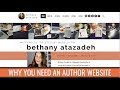 WHY YOU NEED AN AUTHOR WEBSITE + WEBSITE REVEAL!