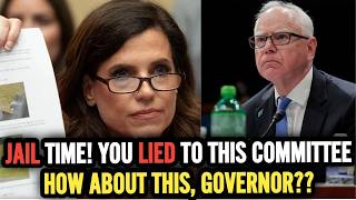 CHAOS ERUPTS As GOP CongressWoman Gets Up And OPENLY DEMOLISH Governor Tim Walz in 5 Minutes!!