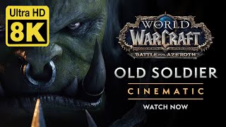 World of Warcraft  “Old Soldier” 8K( Remastered with Neural Network AI)